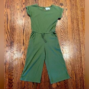 NWOT GIRLS CROPPED JUMPSUIT